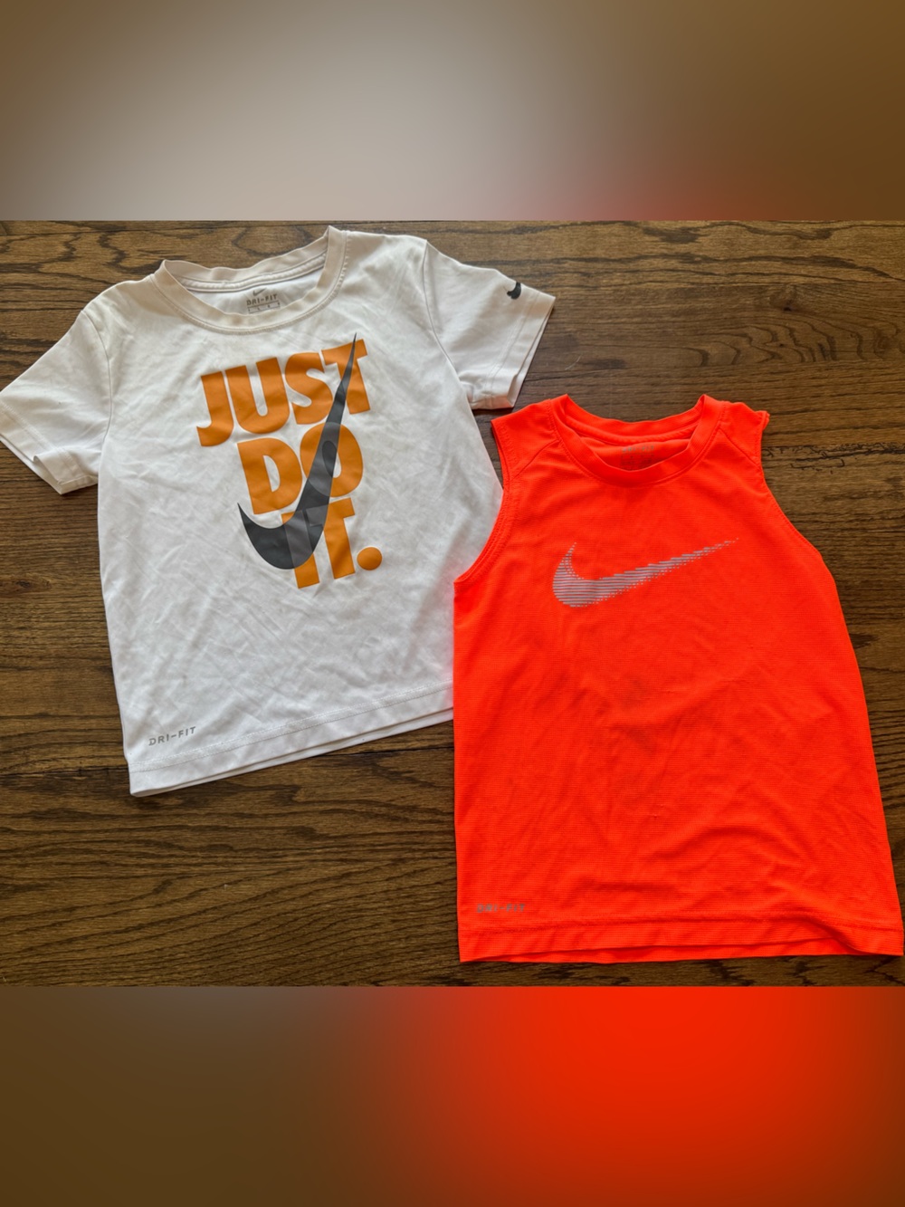 Nike Dri-FIT Performance Shirt & Tank Bundle Boys Sizes 6 & 7